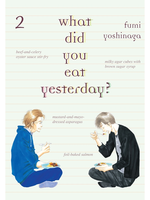 Title details for What Did You Eat Yesterday？, Volume 2 by Fumi Yoshinaga - Available